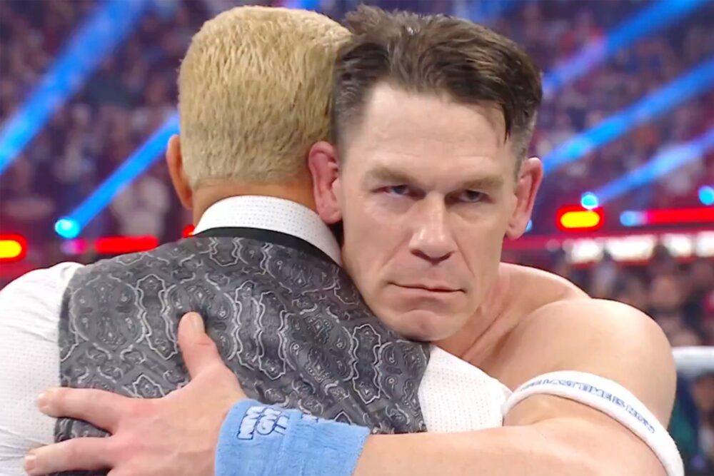 John Cena does a bad.