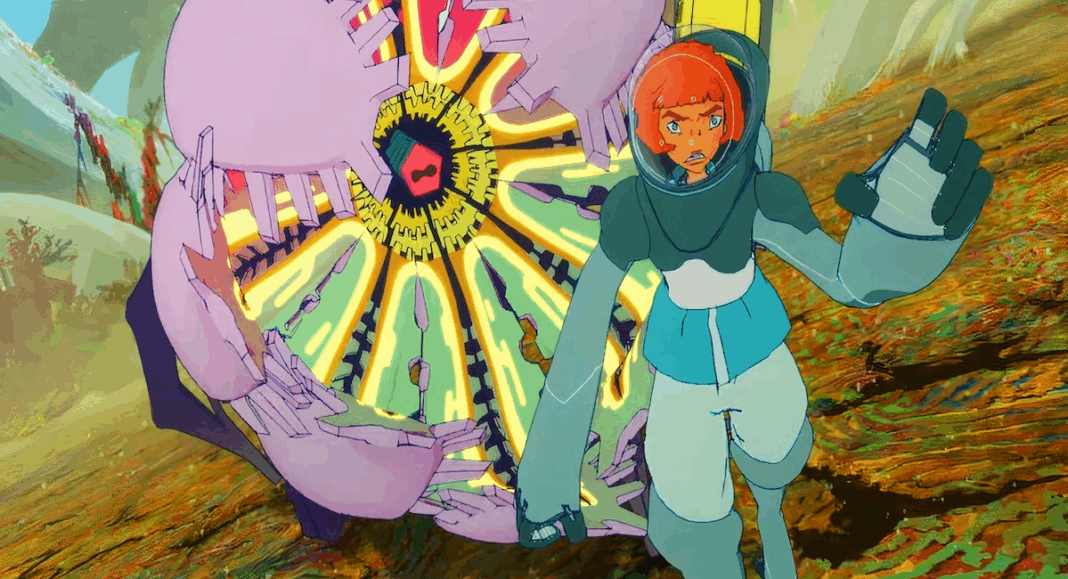 All-You-Need-Is-Kill Rita runs from an alien in All You Need is Kill