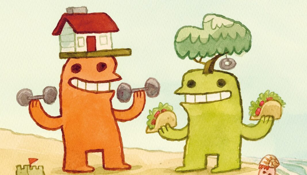 Cabin Head Tree Head Cabin Head and Tree Head on the beach.