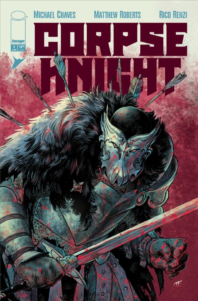 Corpse Knight #1, cover A by Matthew Roberts