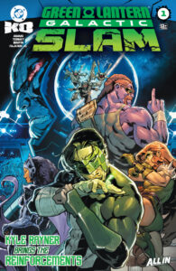 DC KO Green Lantern Galactic Slam 1 Cover