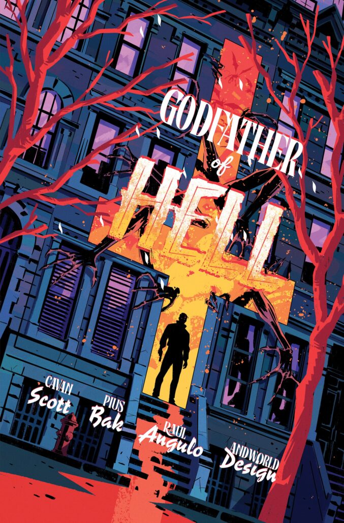 Godfather of Hell trade paperback cover by Pius Bak