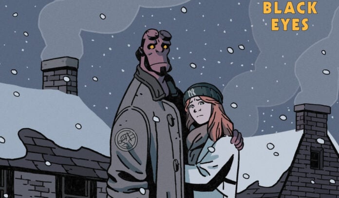 Hellboy in Love Black Eyes featured