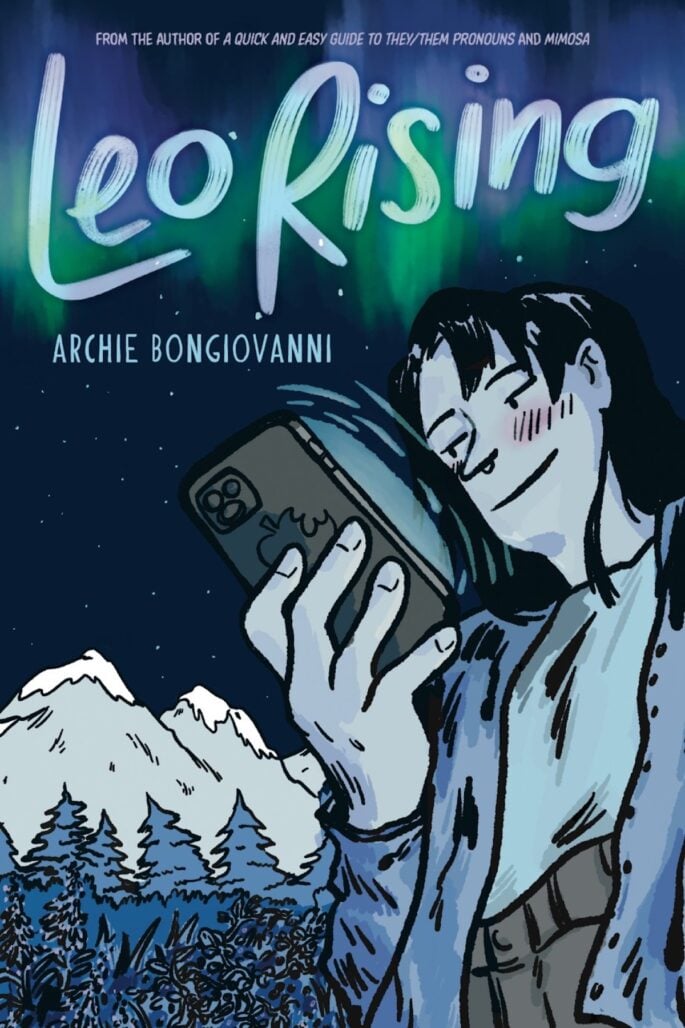 Leo Rising cover art by Archie Bongiovanni