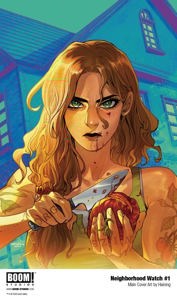 Neighborhood Watch #1 cover by Haining