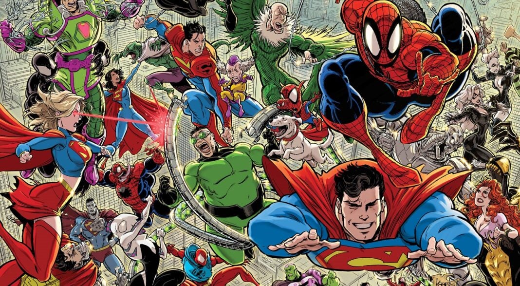 Spidey Superman feature Spider-Man Superman