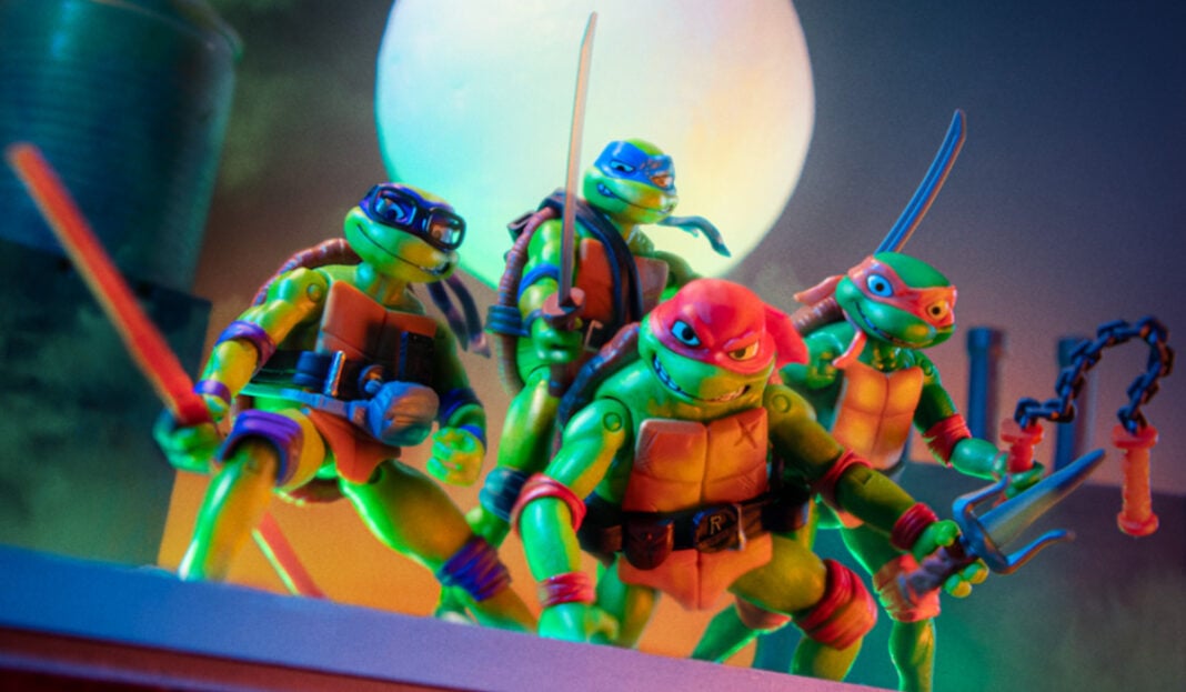 TMNT Mutant Mayhem toys featured