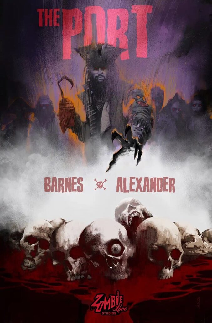 The Port teaser art by Jason Shawn Alexander