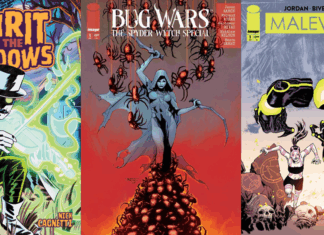Wednesday Comics Reviews: Dispatch from the latest battle in the BUG WARS, and more bug wars