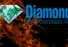 How many comics publishers went out of business because of Diamond’s bankruptcy? diamond in flames 2026