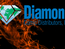 How many comics publishers went out of business because of Diamond’s bankruptcy? diamond in flames 2026