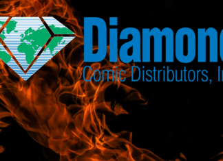 How many comics publishers went out of business because of Diamond’s bankruptcy? diamond in flames 2026