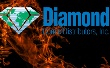 How many comics publishers went out of business because of Diamond’s bankruptcy? diamond in flames 2026