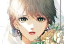 Beat’s Bizarre Adventure: GENE BRIDE is pretty genius A woman stands in a wedding dress as she holds a bouquet of white flowers.