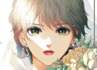 Beat’s Bizarre Adventure: GENE BRIDE is pretty genius A woman stands in a wedding dress as she holds a bouquet of white flowers.