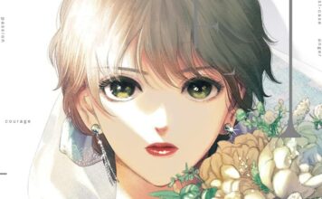 Beat’s Bizarre Adventure: GENE BRIDE is pretty genius A woman stands in a wedding dress as she holds a bouquet of white flowers.