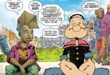 Popeye makes his Image Comics debut in SAVAGE DRAGON this week