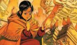 Beat’s Bizarre Adventure: SERAPHIM – 266613336 WINGS will remind you how much you love comics seraphim 266613336 wings featured image. a woman holds hands with an angel statue with a broken arm. birds sit around them.