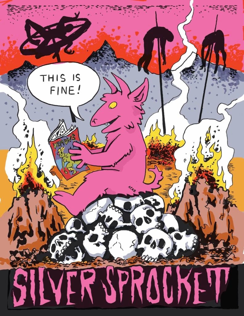 Silver Sprocket art by Hyena Hell