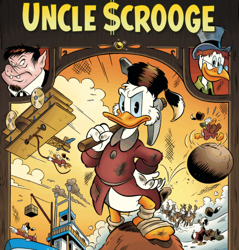 Scrooge McDuck goes pulp fiction in Legacy #464