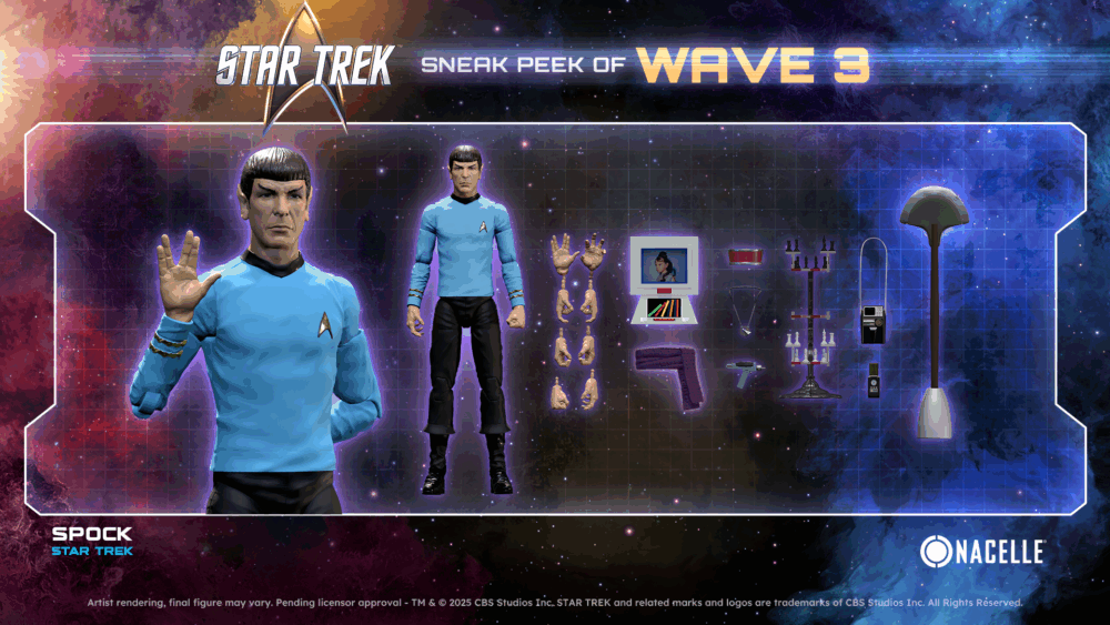 As Star Trek Turns 60, Nacelle teases mystery Original Series Wave 3 figures