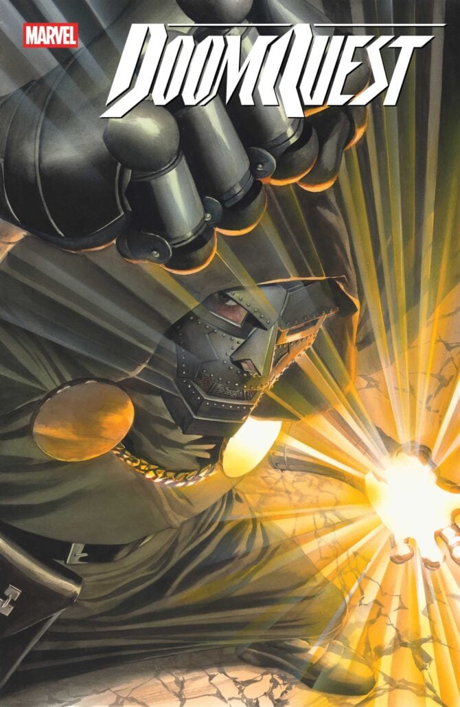 Doomquest #1 cover by Alex Ross