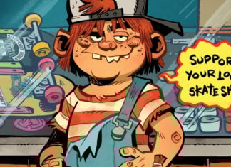 Image to release limited edition GROMMETS #1 reprint for Skate Shop Day 2026