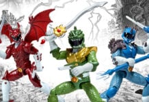 KAIJU POWER RANGERS toys brings Godzilla/MMPR crossover to shelves