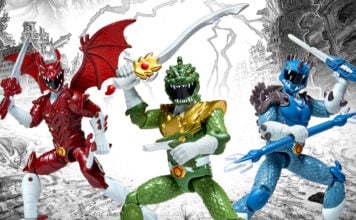 KAIJU POWER RANGERS toys brings Godzilla/MMPR crossover to shelves