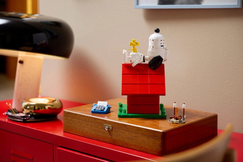 LEGO Peanuts Snoopy's Doghouse reveal image 2. Photo courtesy of LEGO