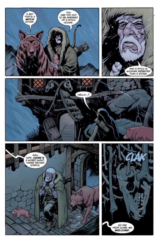 Lands Unknown: The Skinless Man #1 interior art