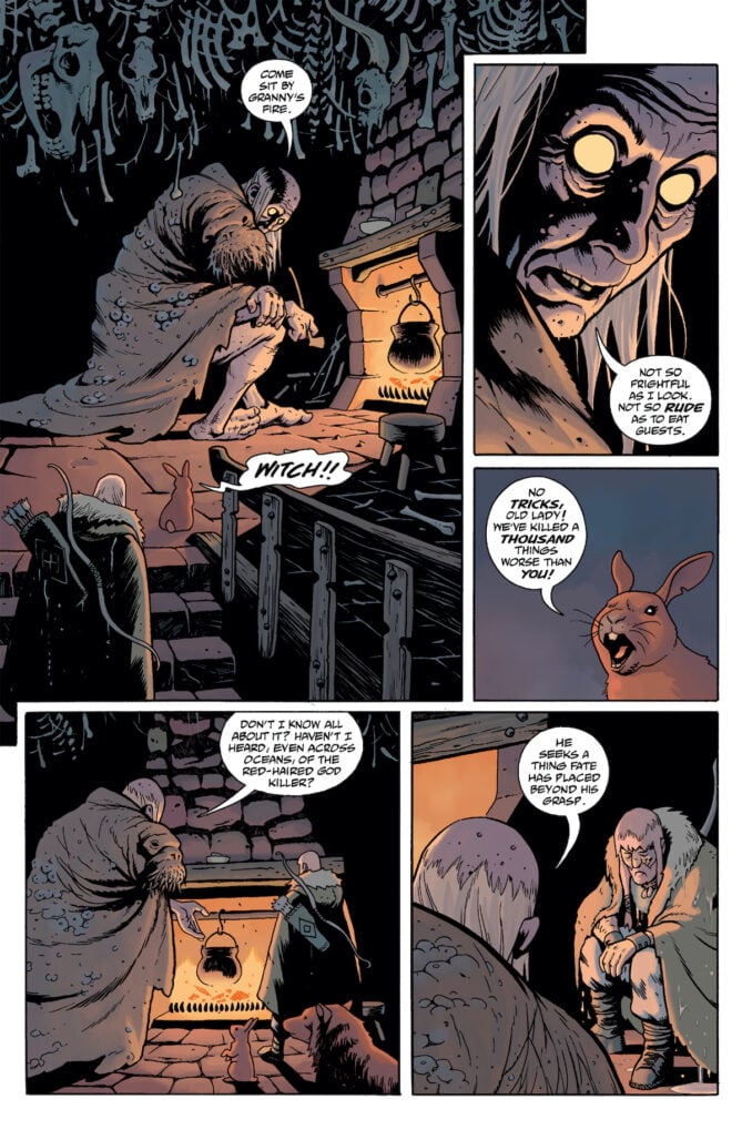 Lands Unknown: The Skinless Man #1 interior art