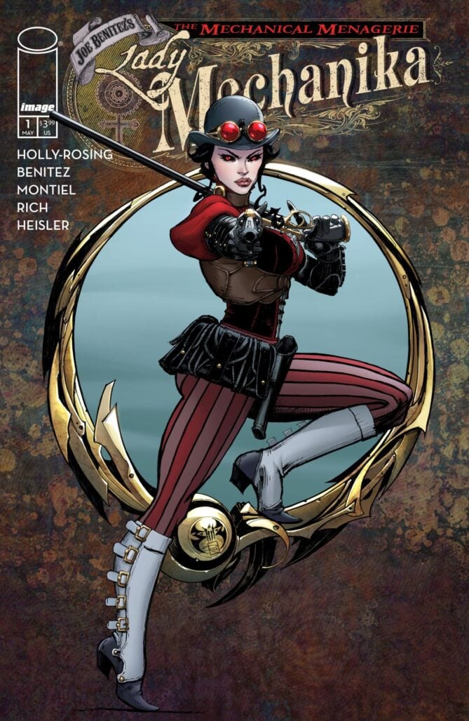 Lady Mechanika: The Mechanical Menagerie #1 cover A, by Joe Benitez and Sabine Rich