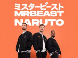 MrBeast and Naruto Shippuden collaborate on a limited edition merch line