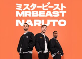 MrBeast and Naruto Shippuden collaborate on a limited edition merch line