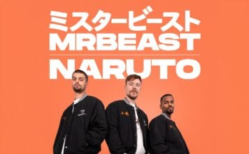 MrBeast and Naruto Shippuden collaborate on a limited edition merch line