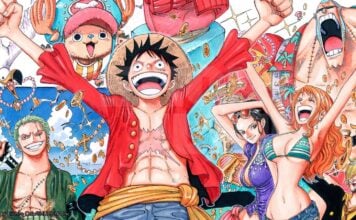 ONE PIECE manga is free to read on the Shonen Jump App until April One Piece series header