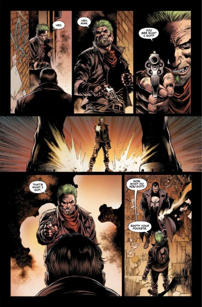 The Punisher #1 Art by José Luis Soares