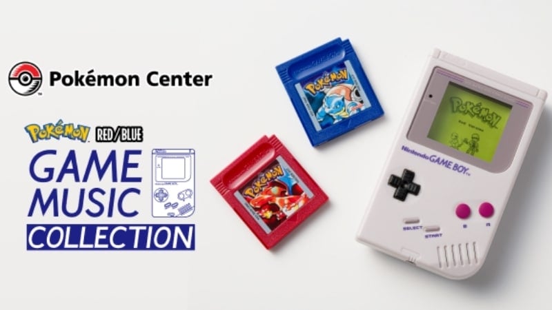 Pokémon Center Red-Blue Game Music Collection announced during Pokémon Day