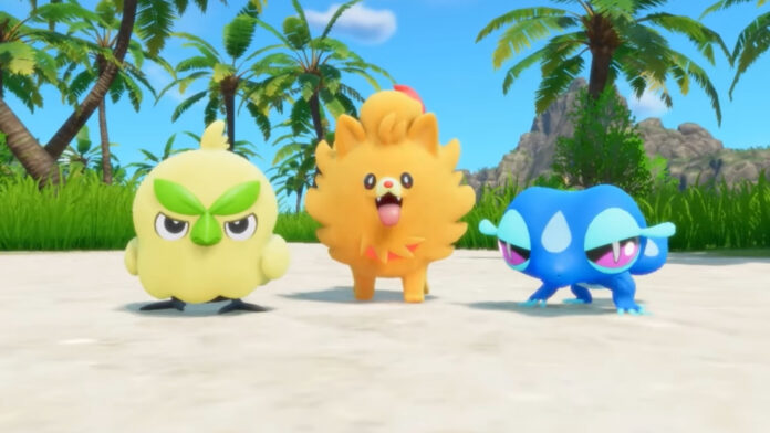 Pokémon Wind and Waves starters
