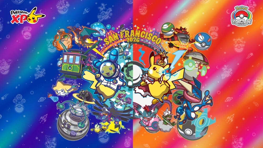 PokémonXP and Pokémon World Championships 2026 art revealed during Pokémon Day