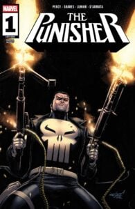 The Punisher #1- Cover art by David Marquez and Guru-eFX