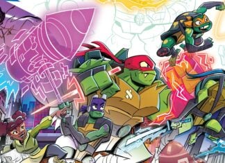 Preview: Discover the evolution of RISE OF THE TMNT animated series with new art book from IDW