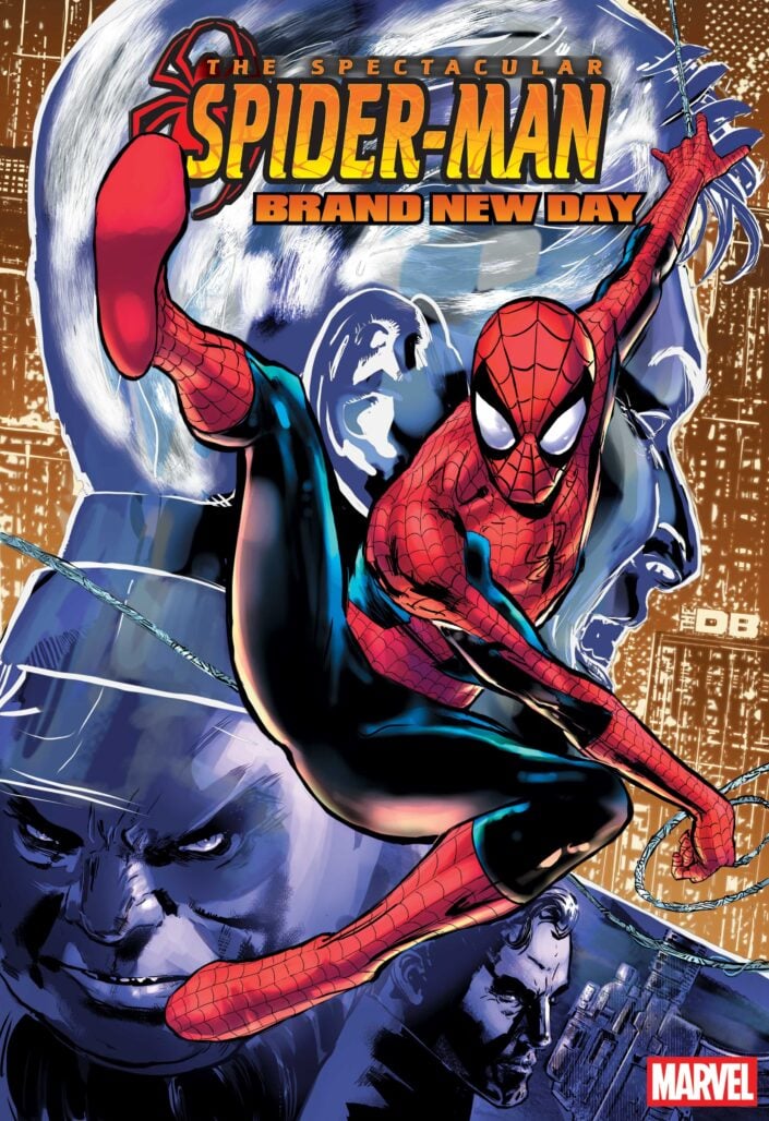 Spectacular Spider-Man: Brand New Day #1 cover by Phil Jimenez