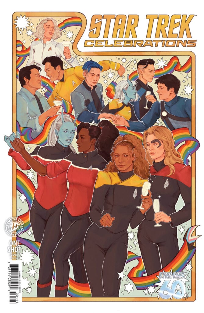 Star Trek Celebrations 2026 cover A, by Adelle Kincel