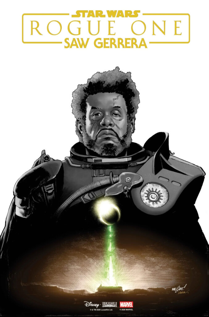 Star Wars: Rogue One - Saw Gerrera #1 cover by David Marquez