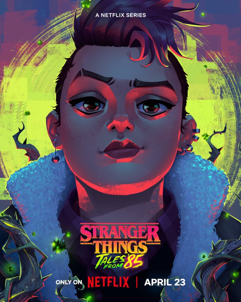 Stranger Things: Tales from '85 Nikki Baxter key art