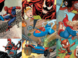Jimmy Olsen/Carnage and super vehicles highlight new wave of SUPERMAN/SPIDER-MAN crossover variant covers Superman/Spider-Man crossover