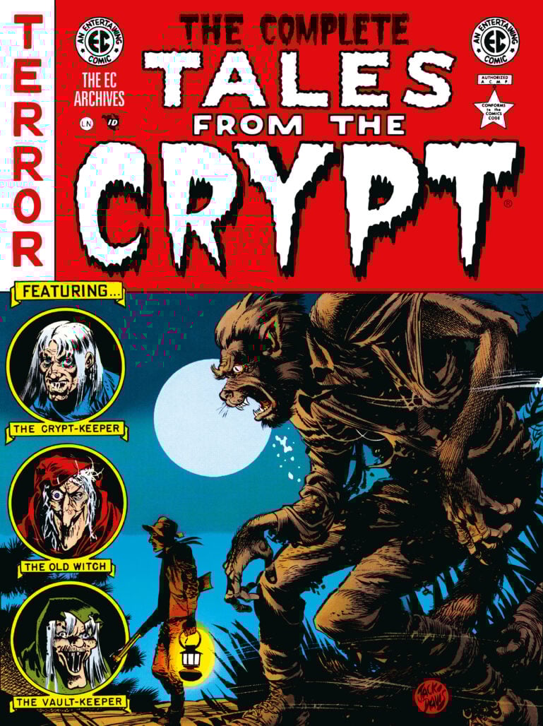 The Complete Tales from the Crypt cover by Jack Davis (originally for issue #46)
