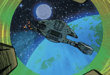 Ensign’s Log: STAR TREK: VOYAGER — HOMECOMING #5 fulfills the promise of the title VOY approaches earth. From Star Trek: Voyager - Homecoming #5.